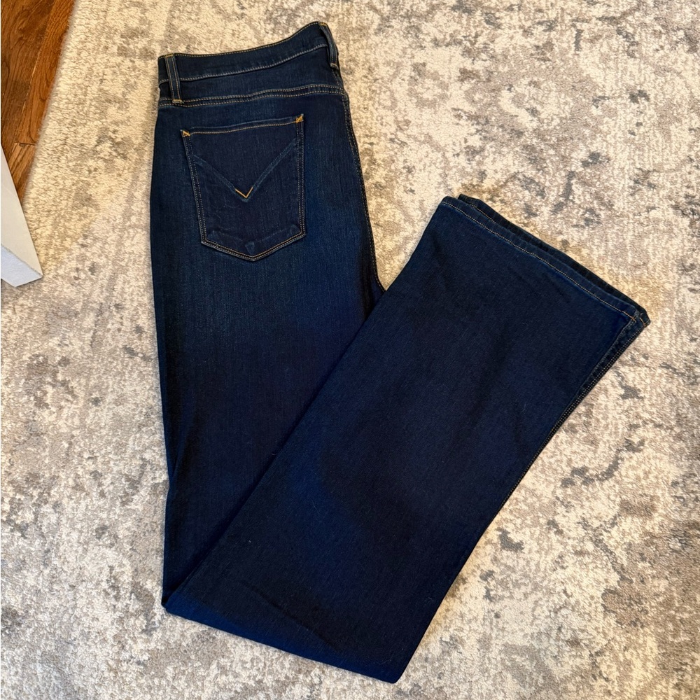 *NEW*Sz 34*Hudson* Jeans Barbara High Waist Bootcut Jeans (Requiem)